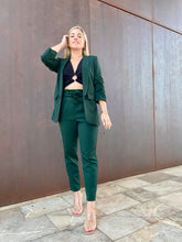 Cargar imagen en el visor de la galería, Blazer Oxford verde botella
