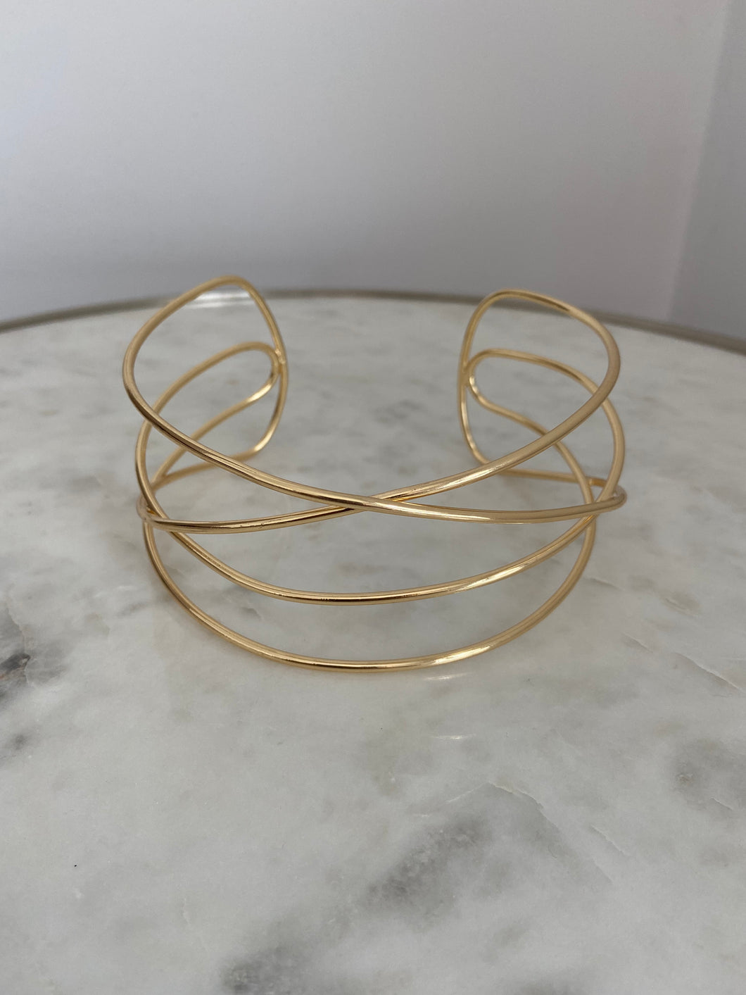 Collar Chocker dorado